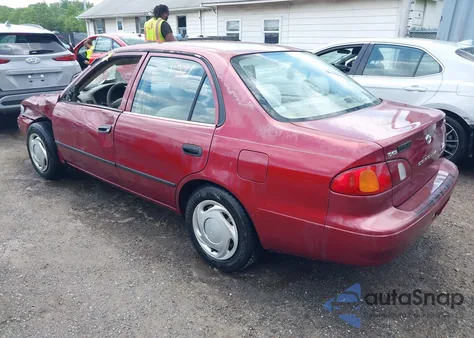 1999 Toyota Corolla Ce from USA, damaged, VIN 2T1BR12E4XC228371